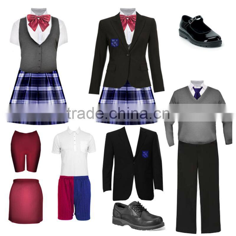 Design high quality international school uniforms