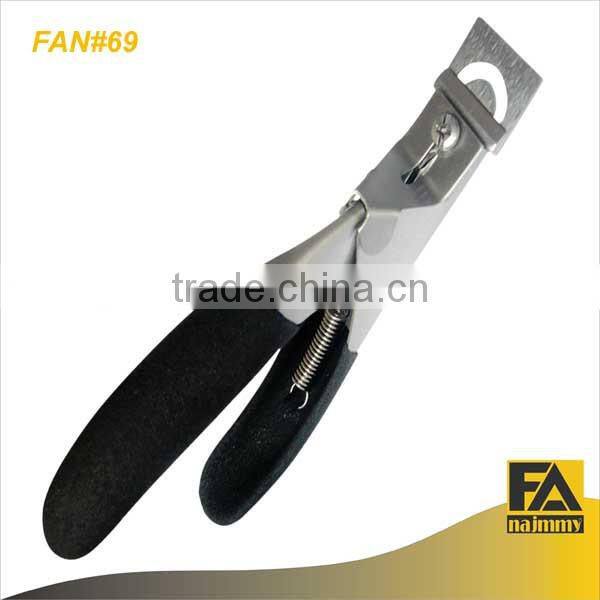 Tip Nail Cutter Stainless Steel with plastic Handle