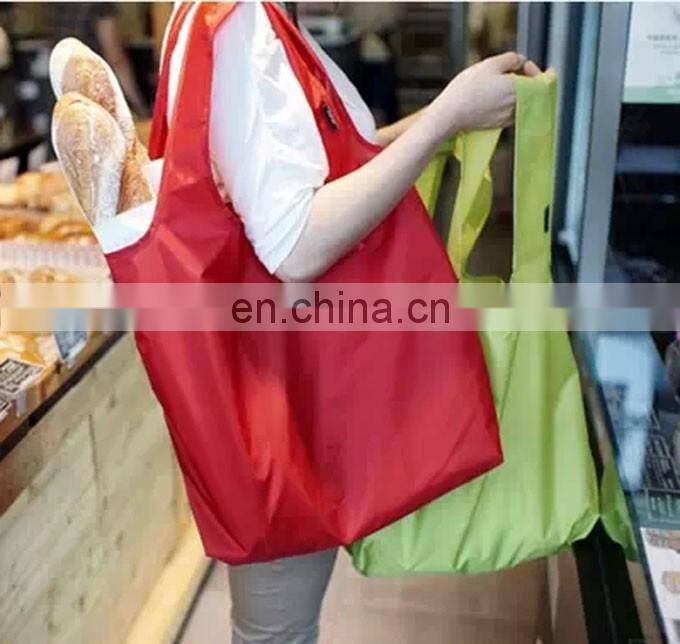 Eco-friendly Recycle Portable Waterproof Folding Shopping Bags