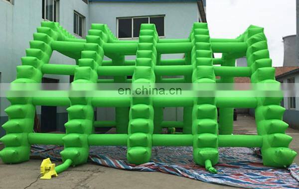 newest product Customize green inflatable archway tunnel tent inflatable archway for outdoor lawn decoration