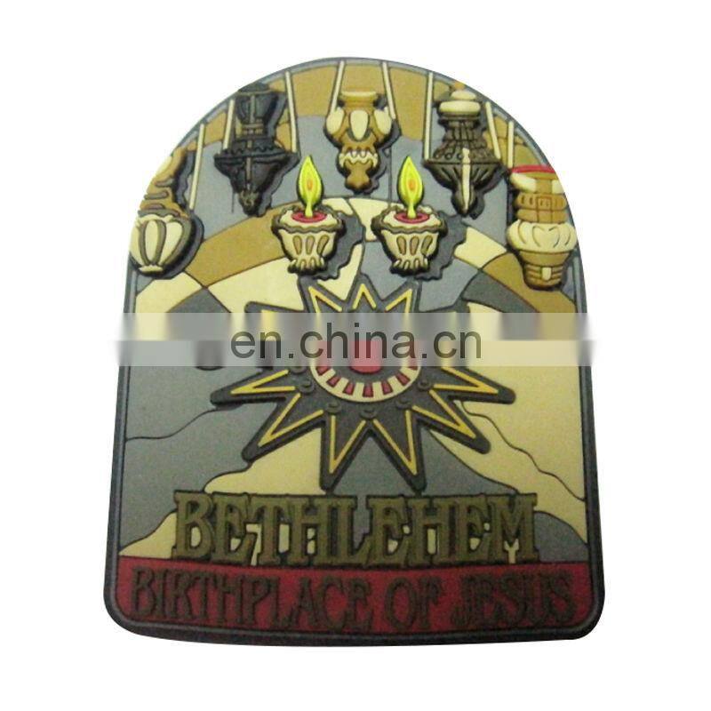 designed brand printable customized airplane shape magnet