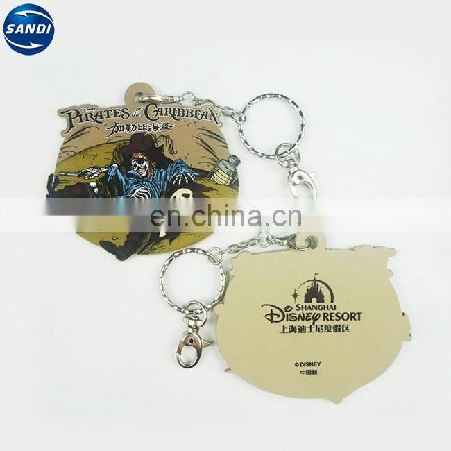 Custom keychain soft pvc for promotion