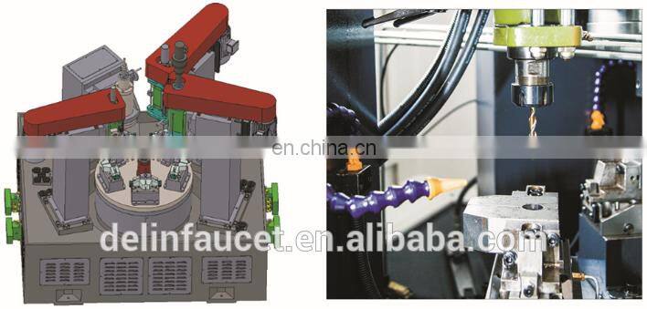 High precision automatic metal aluminum 4 axis cnc machining center