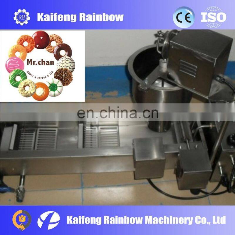 Best Selling New Condition three size mini donut making machines/automatic donut machine with fryer