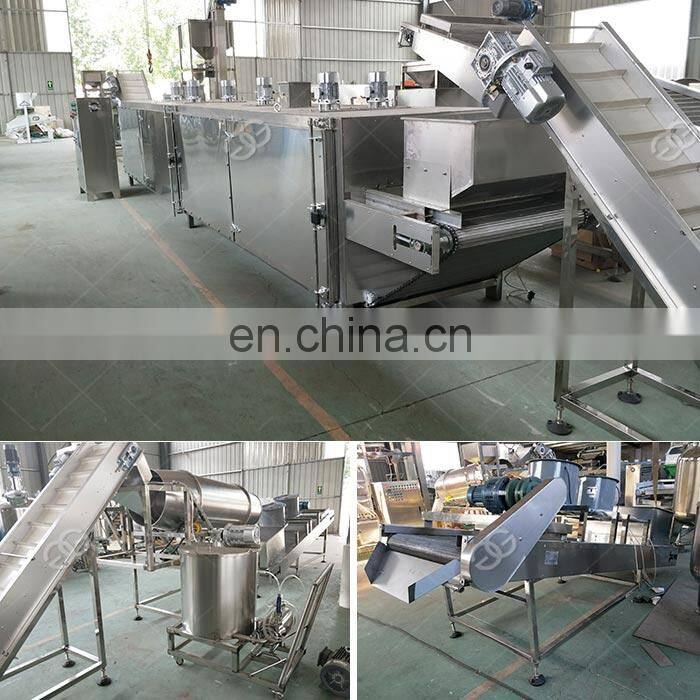 Widely Used Cashew Nut Macadamia Sesame Sunflower Seeds Roasting Processing Machinery Peanut Cacao Bean Roaster Machine
