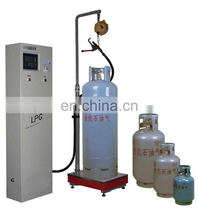 manual lpg scale, safe lpg filling scale, new gas filling scale