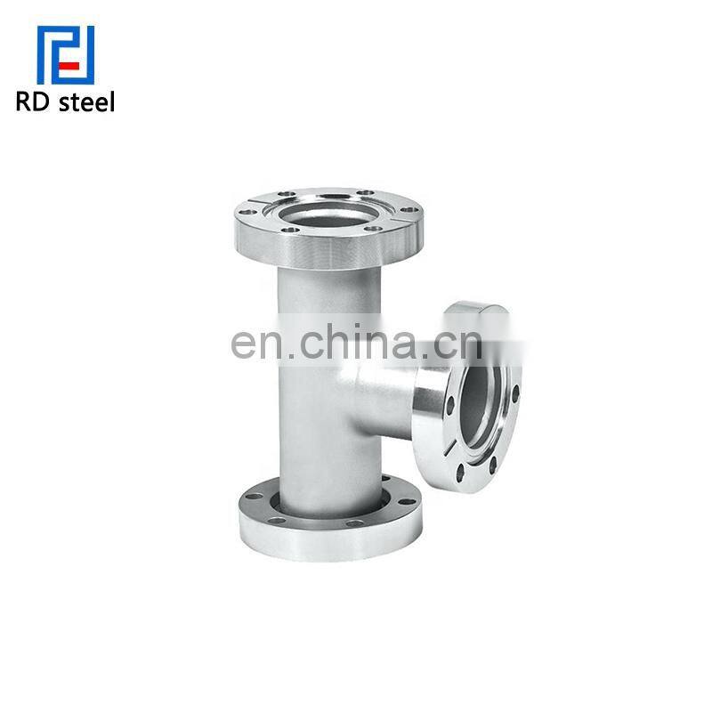 DIN ASTM AISI ss pipe fitting stainless steel 309S 310S 317L welded equal tee