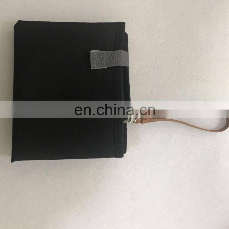 Customized felt diaper changing pad