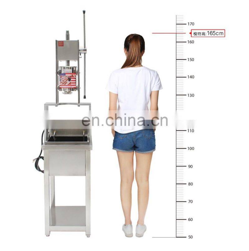 2016 Newest design fried dough machine/churro machine and fryer/spanish churro machine