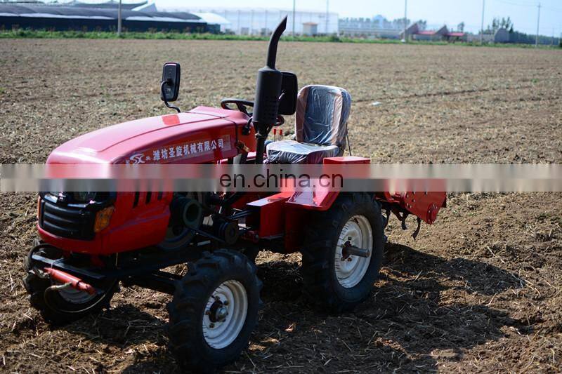 Chinese manufacturer mini tractor romania with CE certificate (12hp 15hp 18hp 20hp )