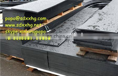 plastic road plate/ plastic track way panel / plastic ground protection mats