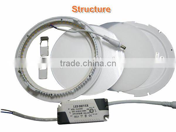 6w 12w 18w 24w new design 12v led recessed light