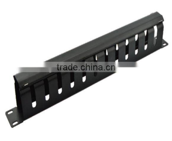 5 Ring 1 U Metal Cable Manager for wiring