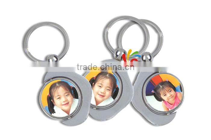 Sublimation DIY Hot Colorful Printing Metal Blank Key Chain