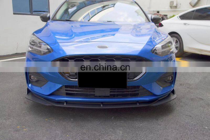 auto parts front bumper lip spoiler for F-ord Focus 2019 +