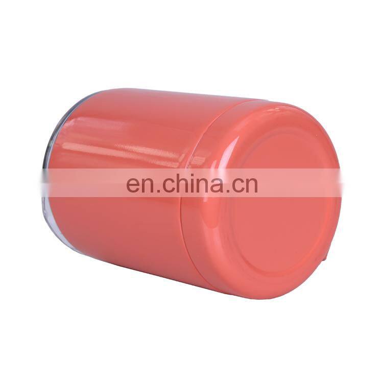 Portable Pink Thermal Mug leak proof mug insulated with Lid 360 ML Double Wall Stainless Steel water tumbler