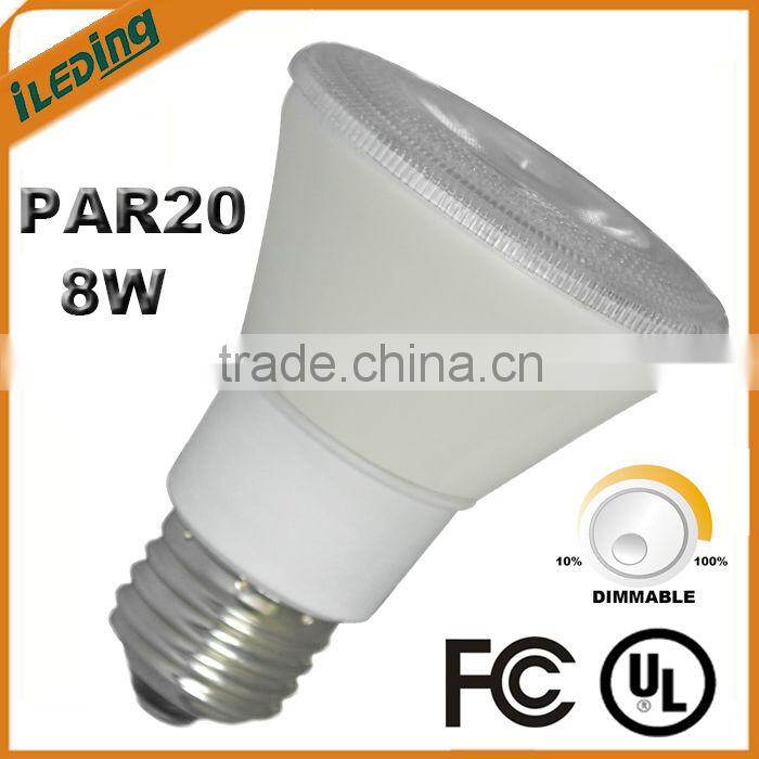 New Dimmable 8W 120V PAR20 LED COB