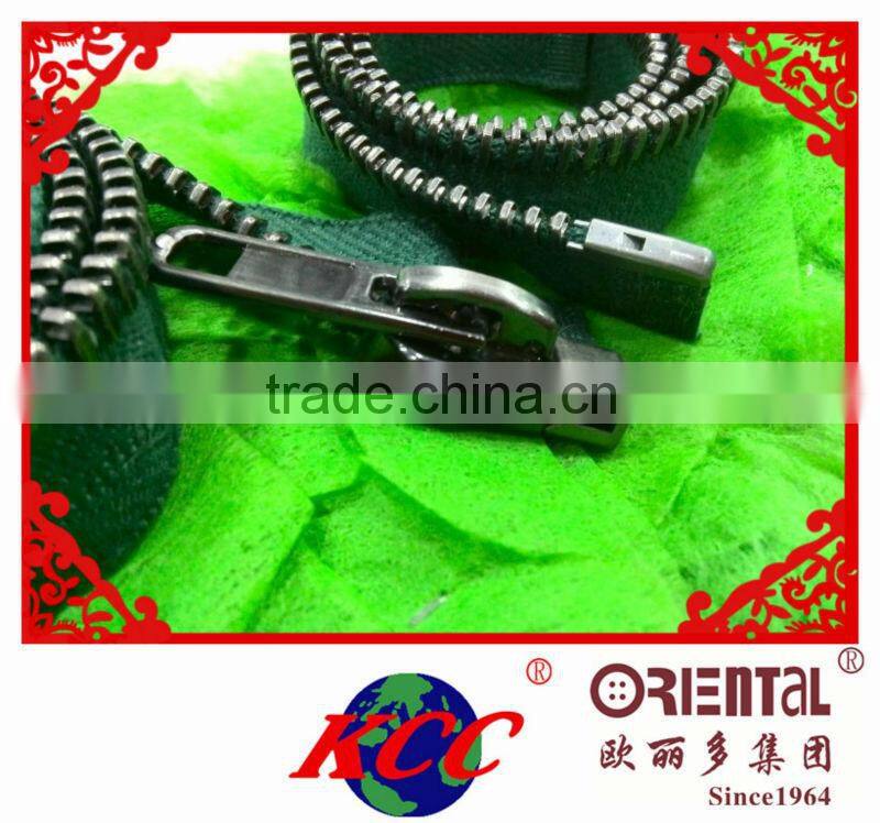 Wholesale gun 8# Y-teeth open -end High quality KCC metal zippers