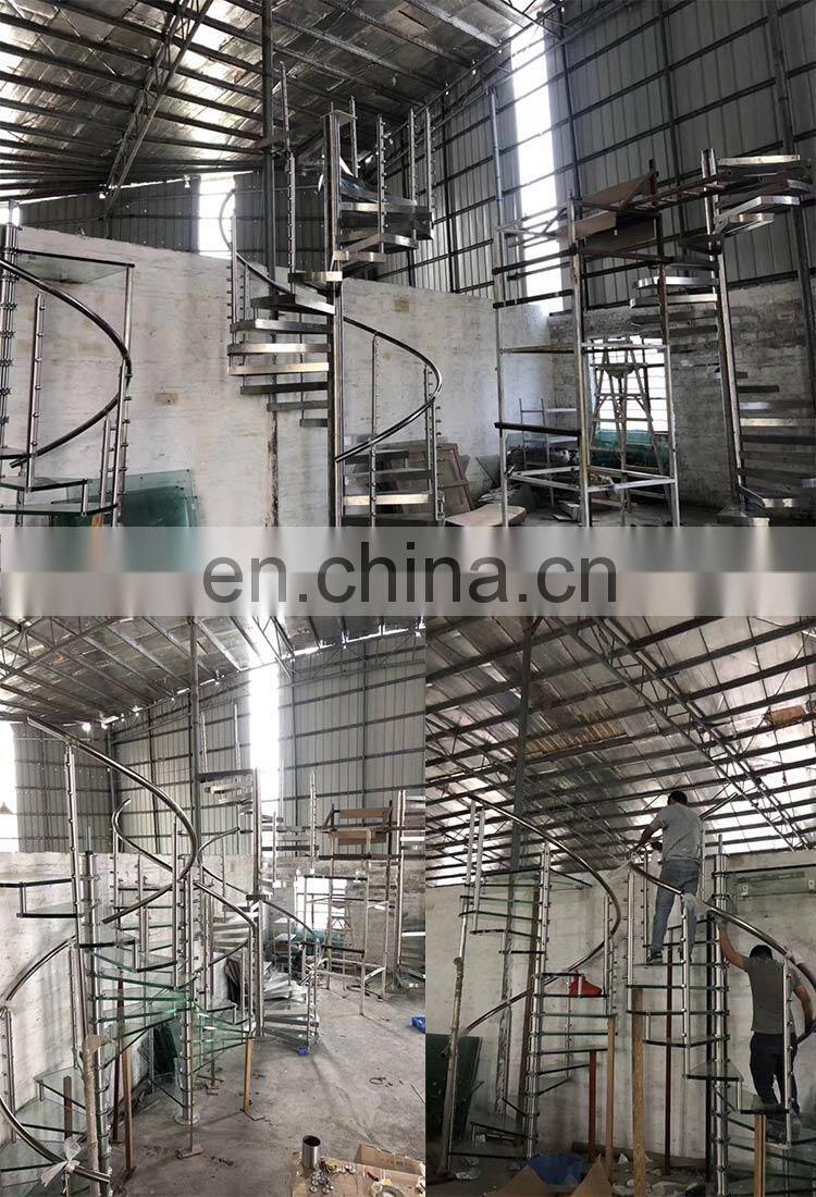 Ireland wood step staircase glass railing designs