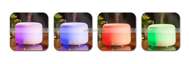 2021 500 ml Mist Difusores Aromaterapia Air Aromatic Aromatherapy Machine Diffuseur Humidifier Aroma Diffuser