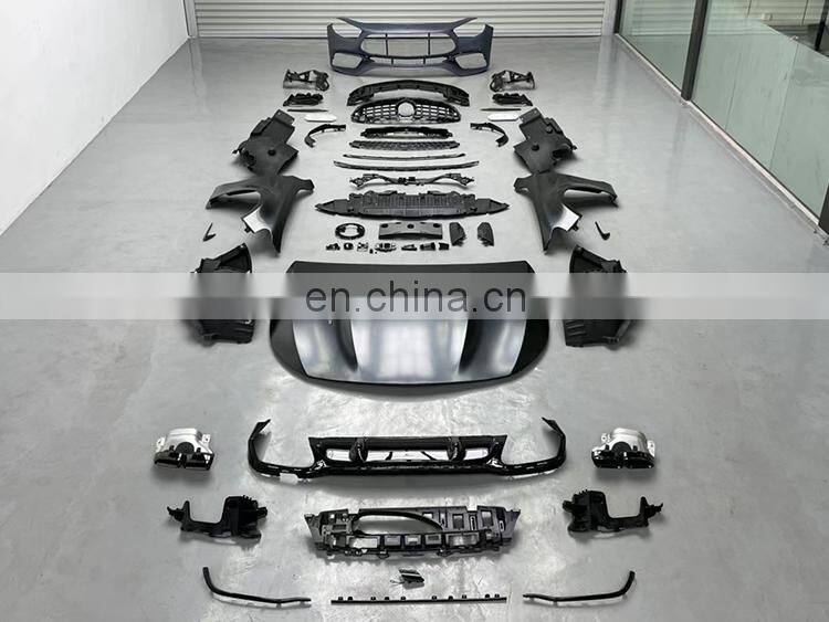 NEW High quality auto body parts facelidt body kit for 16 E class W213 upgrade to 2022 E63 1:1 kit