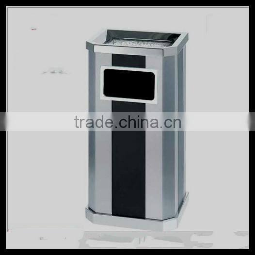 Plastic Wooden Stylish Hot Sale Outdoor garbage bin