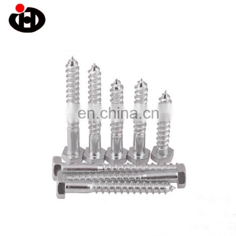 DIN571 stainless steel hex pull wood screws for sale in China