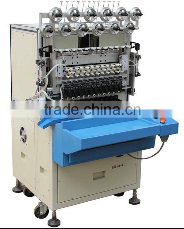 Automatic adhesive tape coiling machine