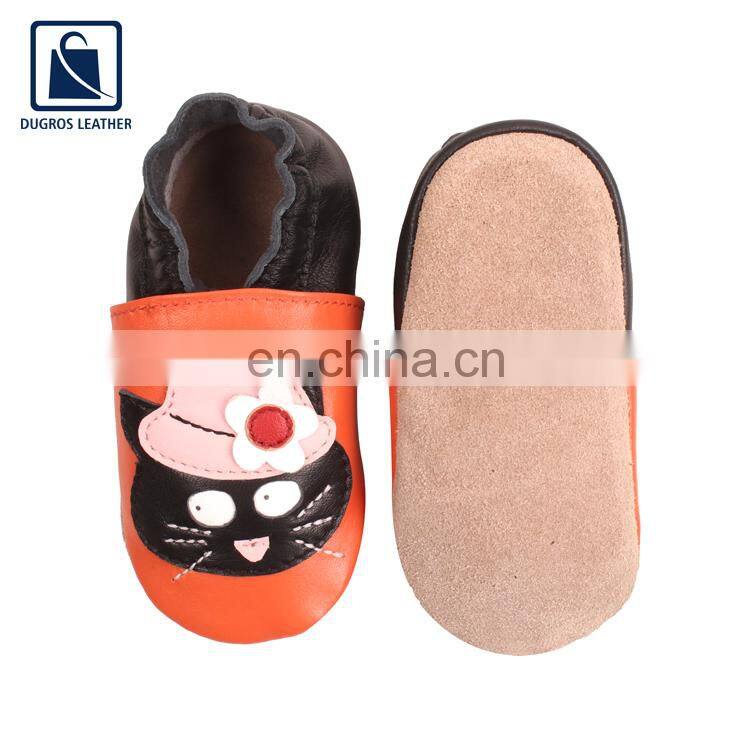 Elegant Design Hot Selling Fashion Designer Stylish Look Genuine Leather Baby Shoe for Sale