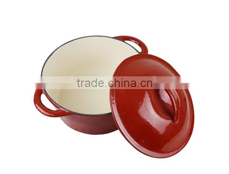 Multi Color die enameled Cast Iron Cookware TR1004 seasoning