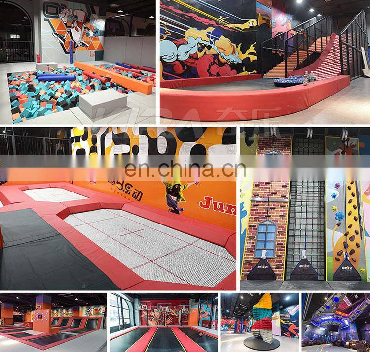 Cheap Used Indoor Commercial Trampoline For Sale