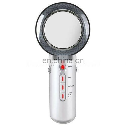 3 In 1 Ultrasound EMS Infrared Body Massager Cavitation Fat Remover Slimming Beauty Instrument