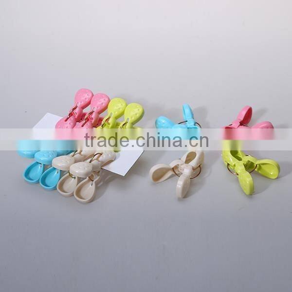 Multi-purpose plastic Strong clip clothes pegs 12pegs/set