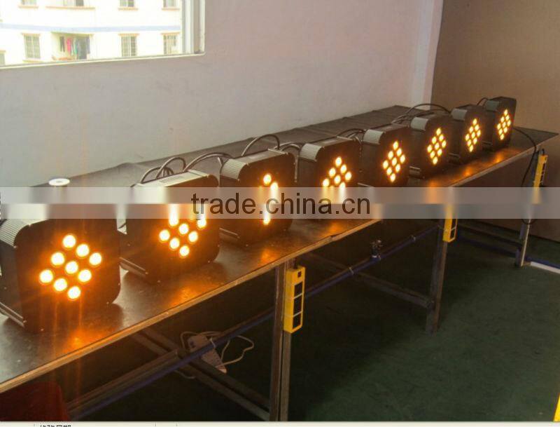 9pcs 10W RGBW 4 in 1 Led Par64 Stage DJ Lighting Led Par Light