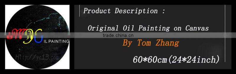 abstract oil painting for living room wall decoration