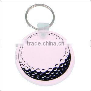 Promotional mini kids plastic pvc LED keychain