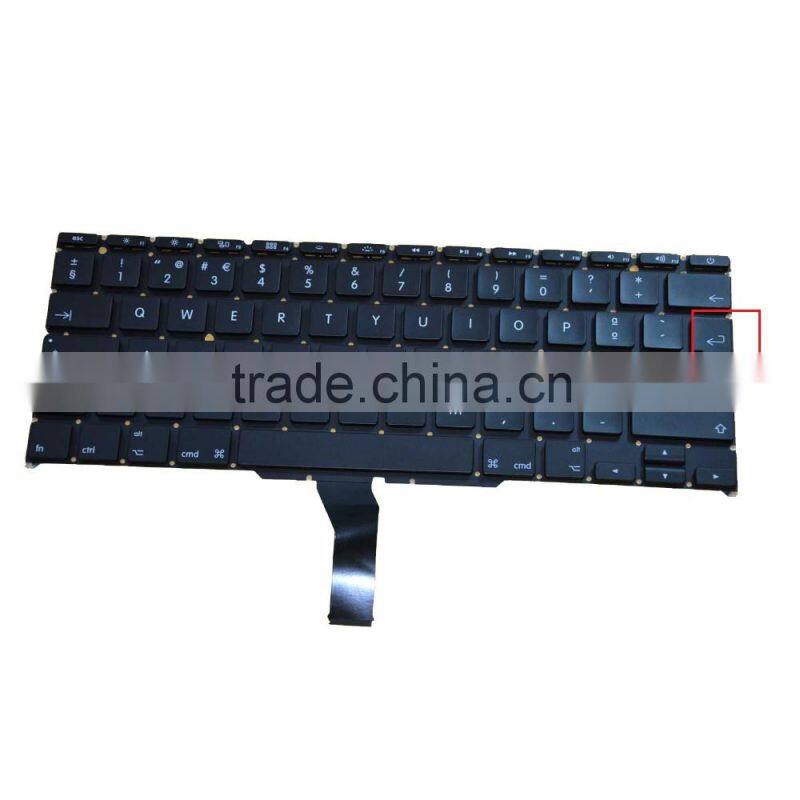 Top quality cheap Portuguese Laptop Replacement Keyboard For Apple Macbook Air 11" A1370 2010