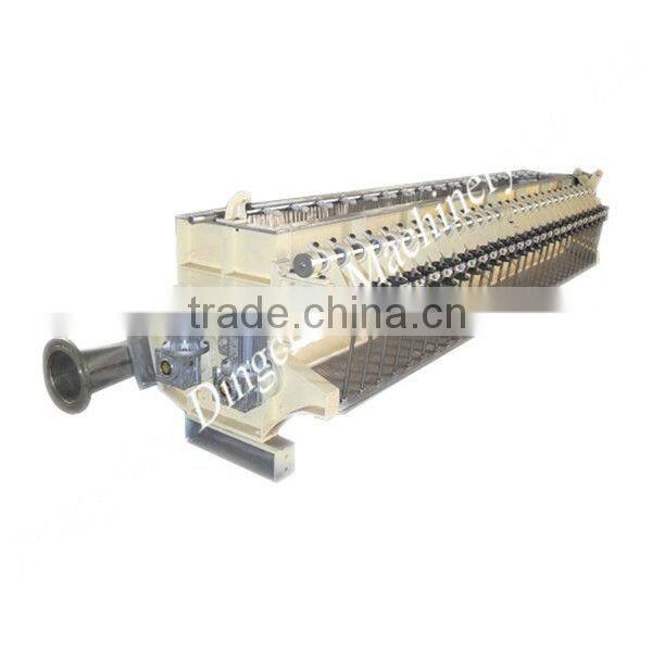 High pressure head box in long mesh paper making machine