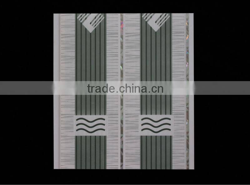 Waterproof & Fireproof PVC ceiling Panel for Interior Decoration&2015 pop patern in India and Russia