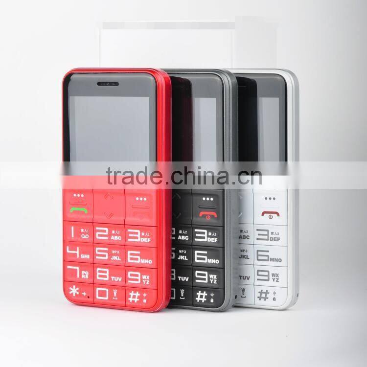 Senior SOS phone with GPS tracking APP service phone cover shenzhen mobile phone
