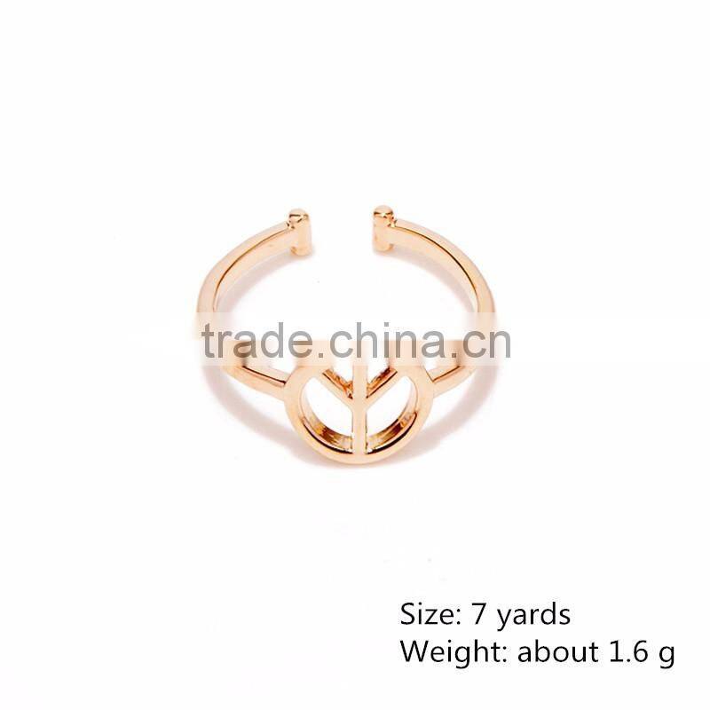 New invention 2016 Female Simple Design Finger Band Rings Jewelry Fashion