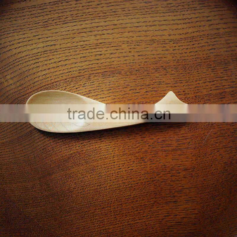 Cartoon Girl Children wooden spoon with fork