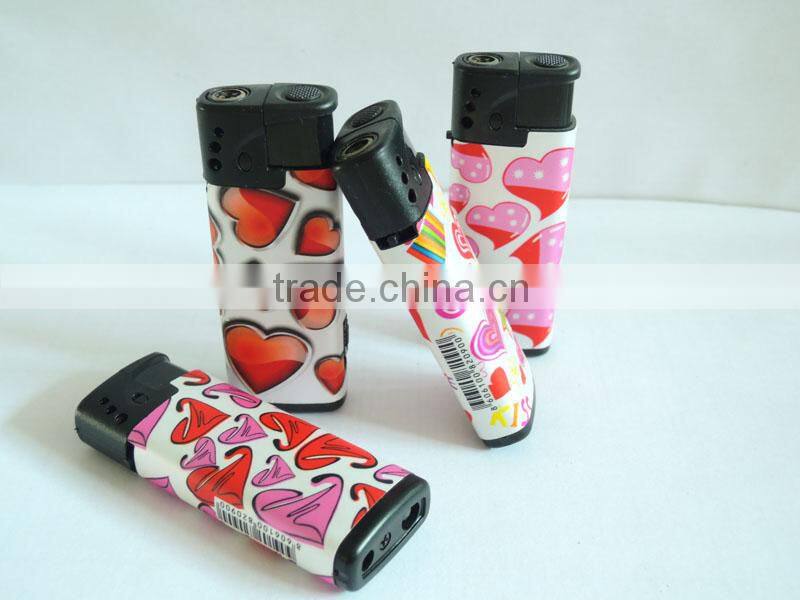 rechargeable mini plastic lighter,wrap paper cigar lighter windproof lighter