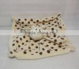 2015 plush animal head giraffe soft blanket/giraffe baby blankets