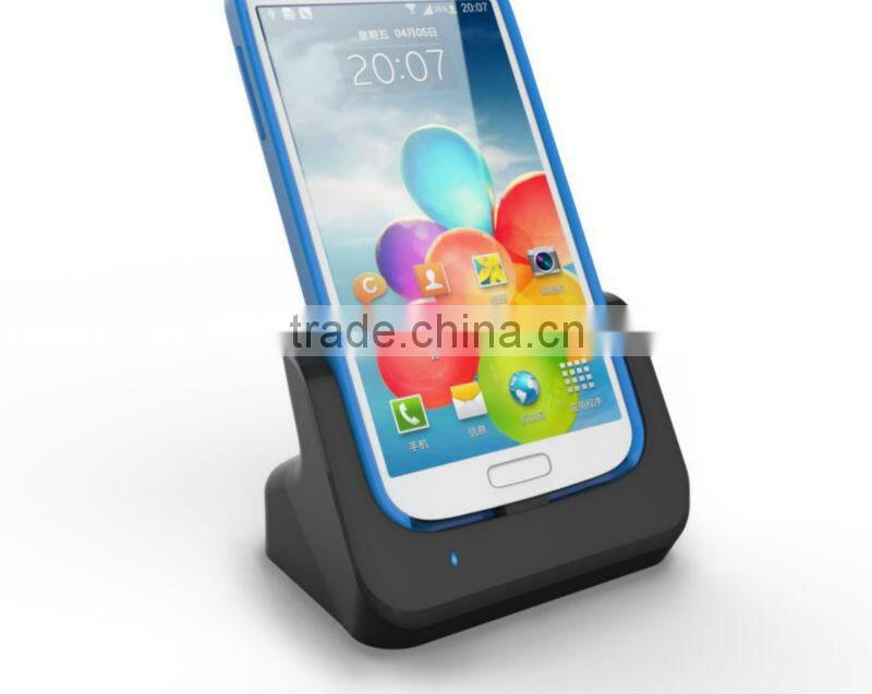 2in1 HDMI Cradle charger for Samsung S4 compatible with/without case