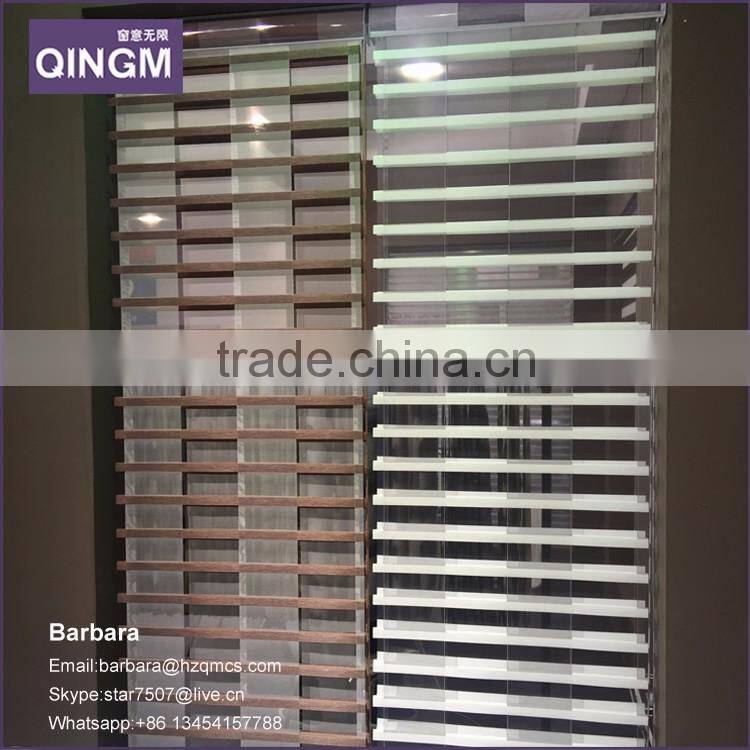 WATER FALL VERMAN SHANGRI LA BLINDS TRIPLE SHADES FOR WINDOW CURTAIN