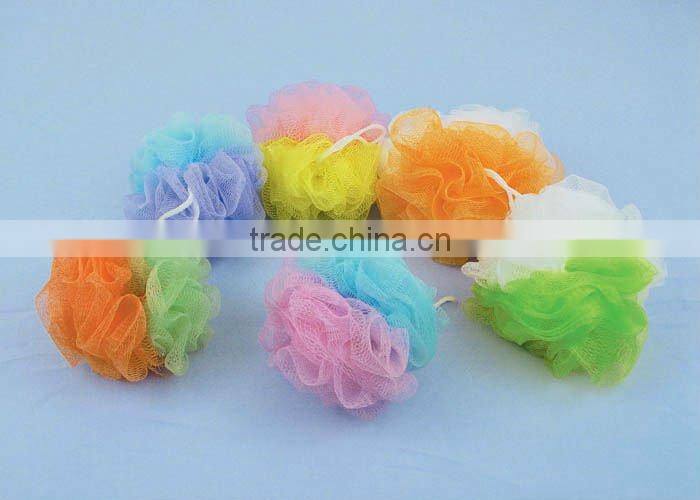2012 colourful hot sell bath sponge angel bath set