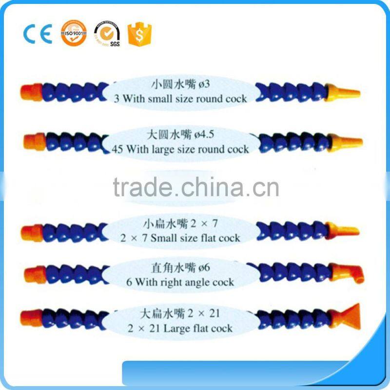 Adjustable plastic cooling tube with magnetic base