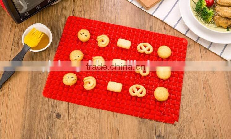 Hot sale FDA and LFGB food grade colorful silicone non-stick Macaron baking mat