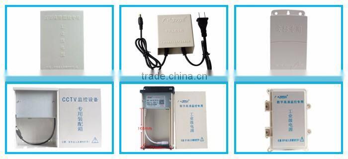 Outdoor flat open box type Million HD CCTV 12V power supply